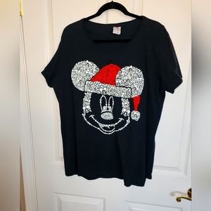 Mickey Mouse Santa Tee